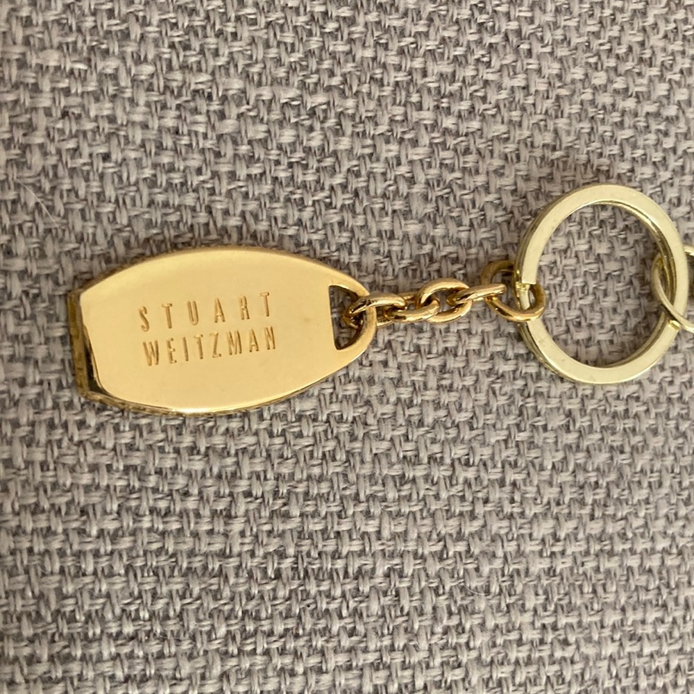 Stuart Weitzman Gold Key Holder